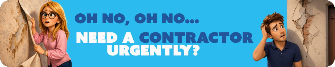 Misery, misery, urgently need a contractor